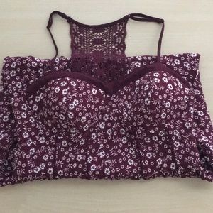 Women’s floral dress.